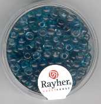 Rocailles Two Tone taubenblau